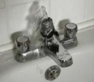 our plumbers fix faucets in all parts of the home